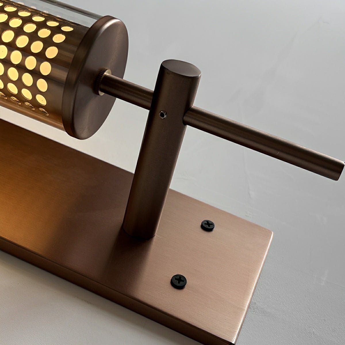 Industrial LED Wall Sconce – Stainless Steel Long Strip Wall Light - Glimvale