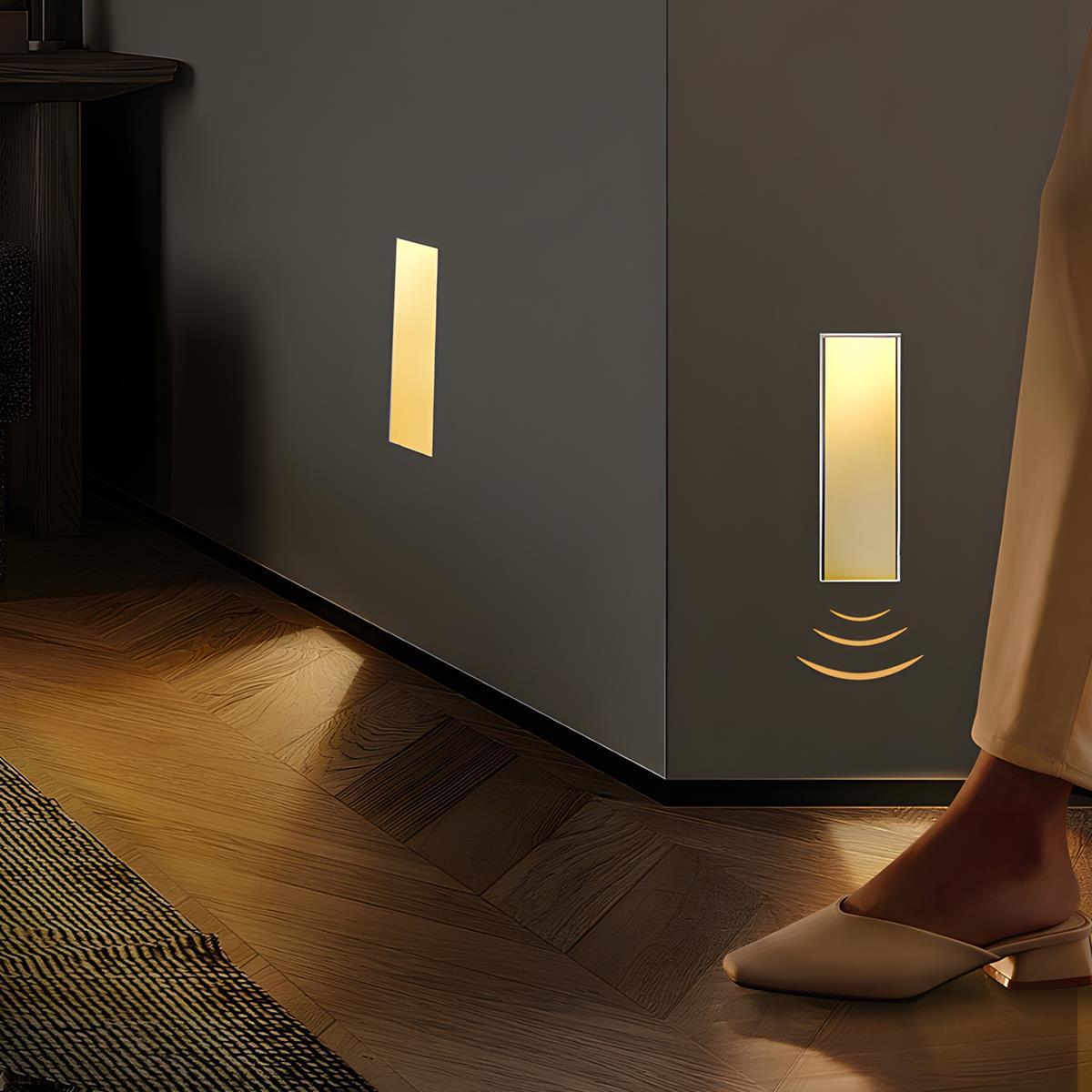 Minimalist LED Recessed Wall Sconces Stairway Lights - Glimvale