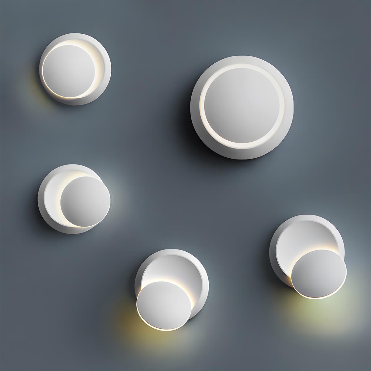 Modern Adjustable Moon Eclipse Creative LED Wall Sconce - Glimvale