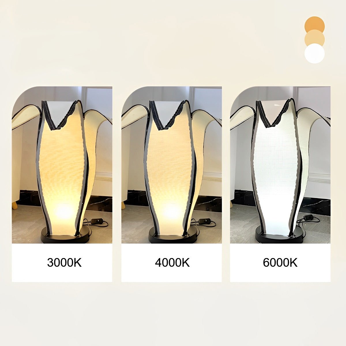 Modern Banana Design Plug In LED Floor Lamp Art Decor - Glimvale