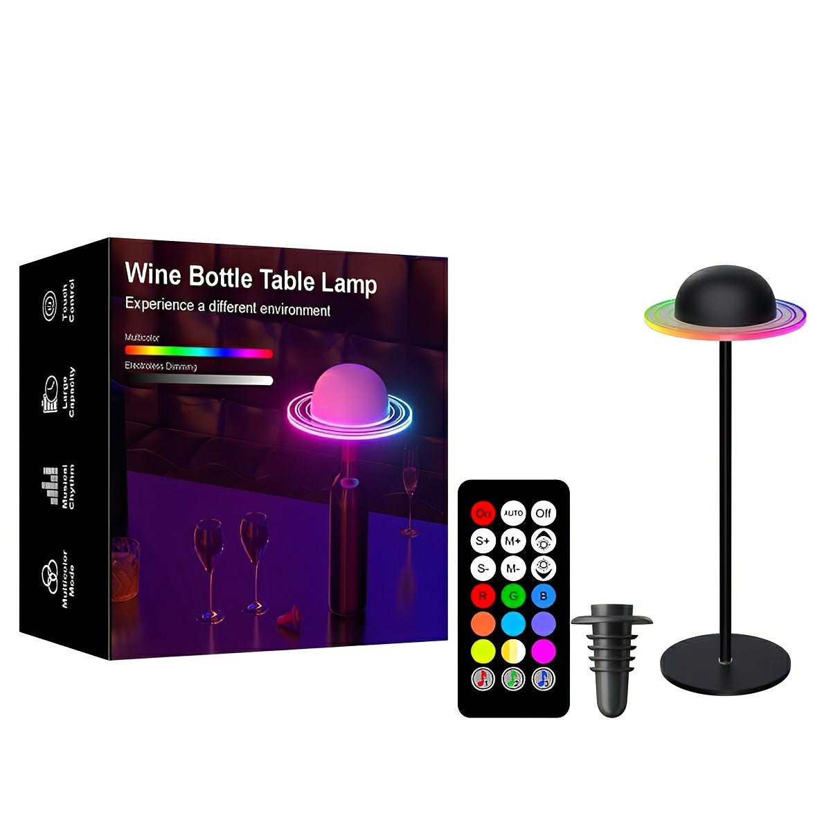 Modern Galaxy System Dimmable LED Table Lamp Ambient Night Light - Glimvale
