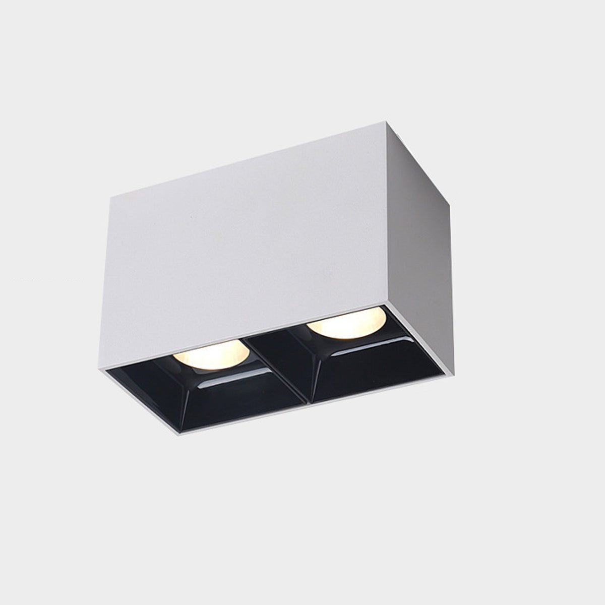 Modern Minimalist Aluminum Square COB Ceiling Spot Light - Glimvale