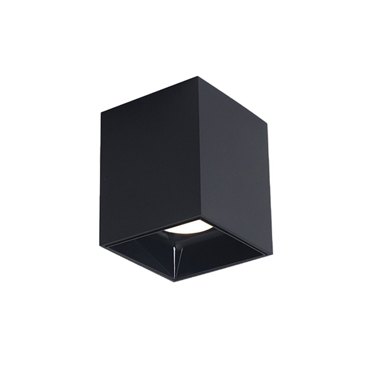 Modern Minimalist Aluminum Square COB Ceiling Spot Light - Glimvale