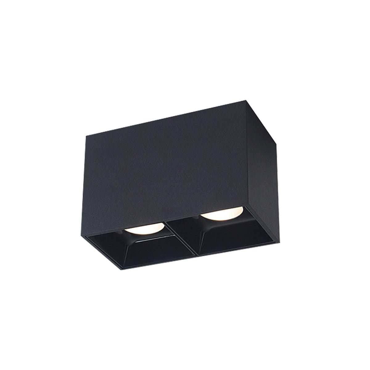 Modern Minimalist Aluminum Square COB Ceiling Spot Light - Glimvale