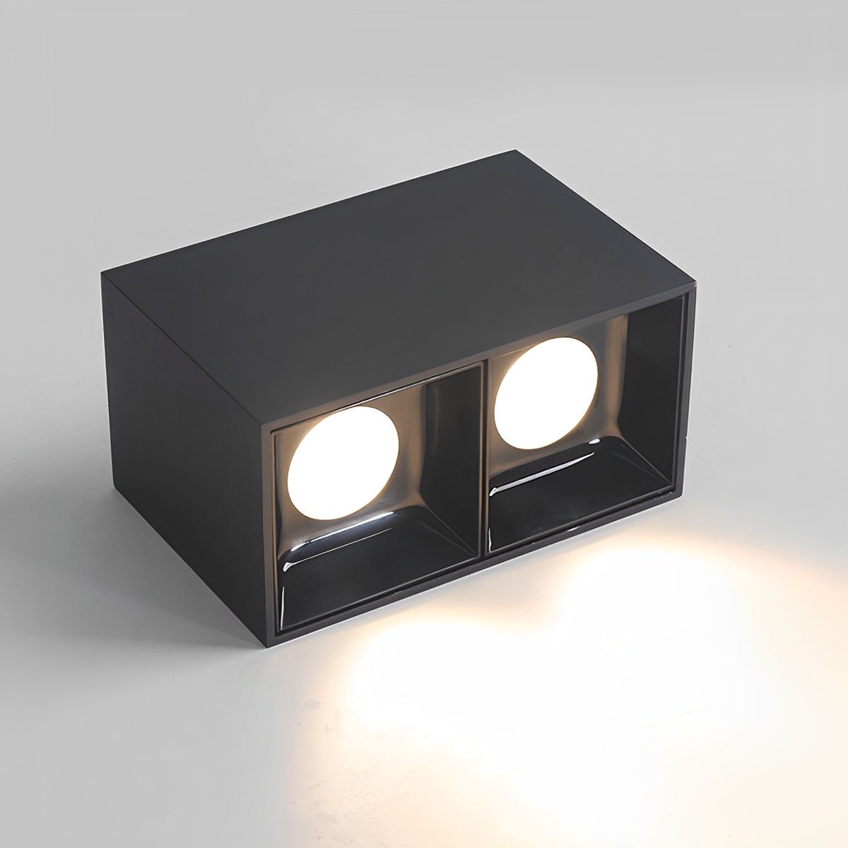 Modern Minimalist Aluminum Square COB Ceiling Spot Light - Glimvale