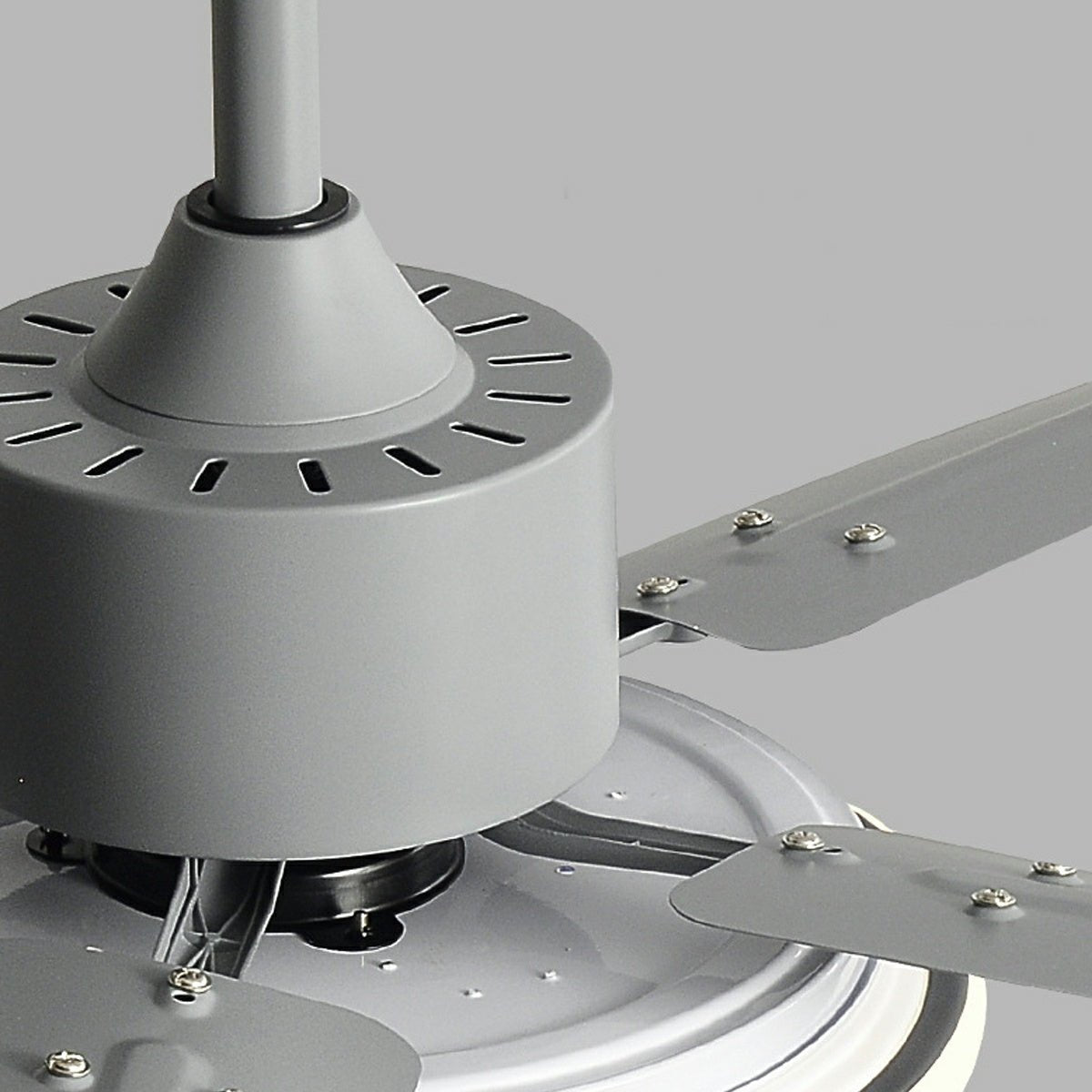 Modern Minimalist Five - leaf Stainless Steel Ceiling Fan - Glimvale