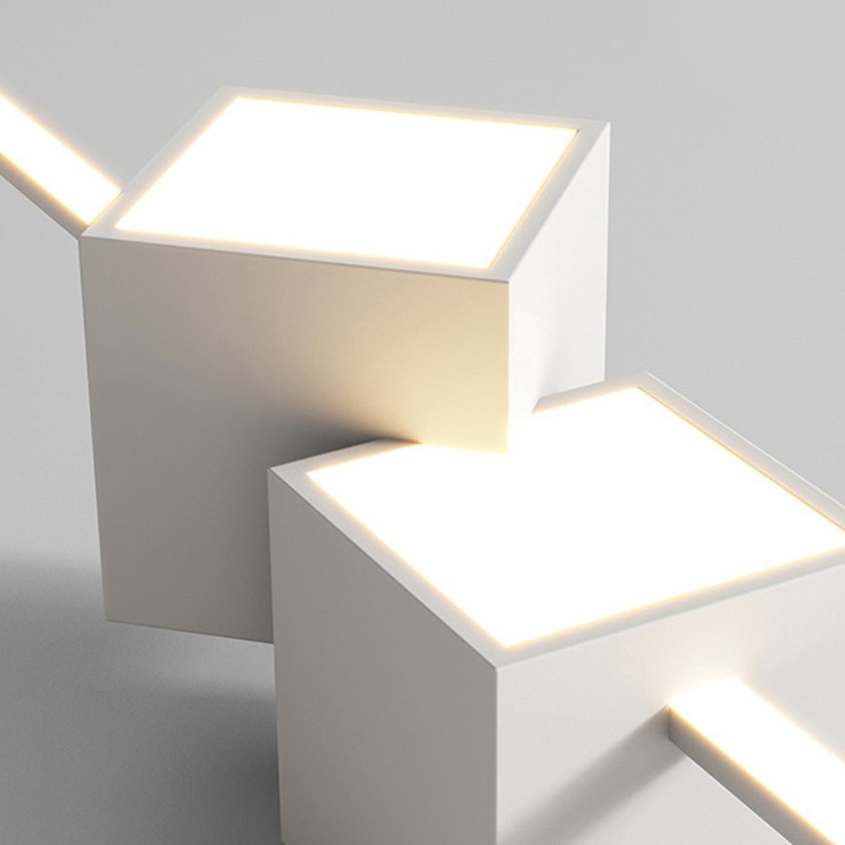 Modern Minimalist Geometric LED Long Strip Indoor Ceiling Light - Glimvale