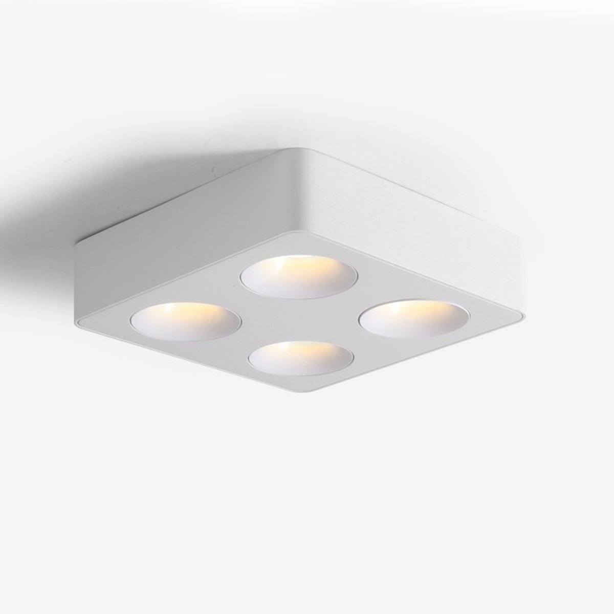 Modern Minimalist Square LED Indoor Ceiling Spot Light - Glimvale