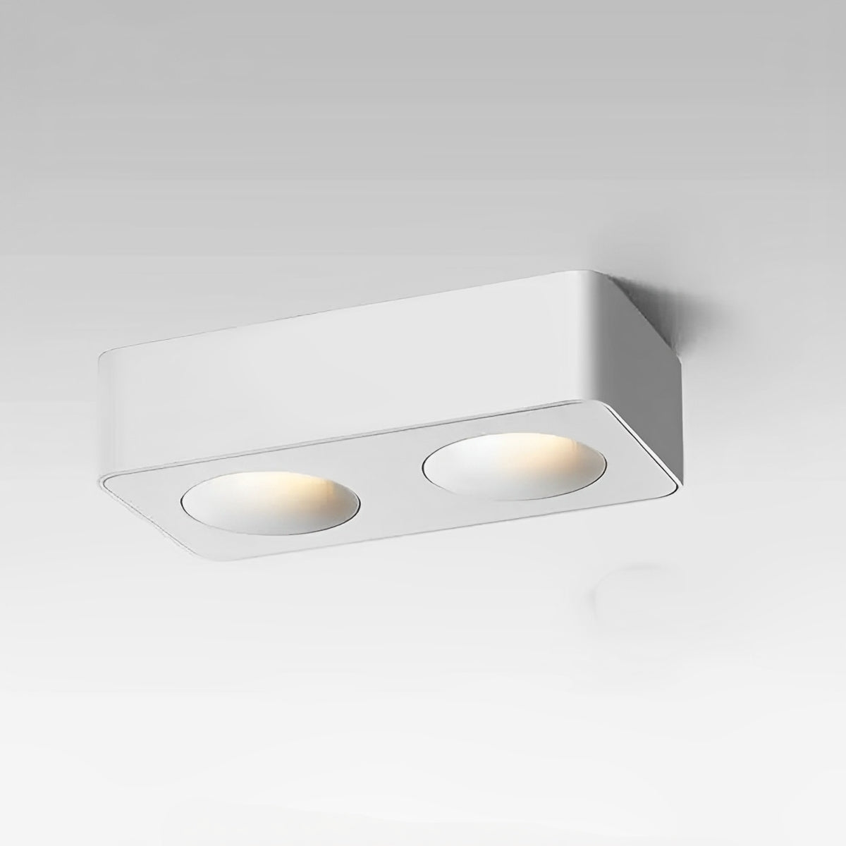 Modern Minimalist Square LED Indoor Ceiling Spot Light - Glimvale