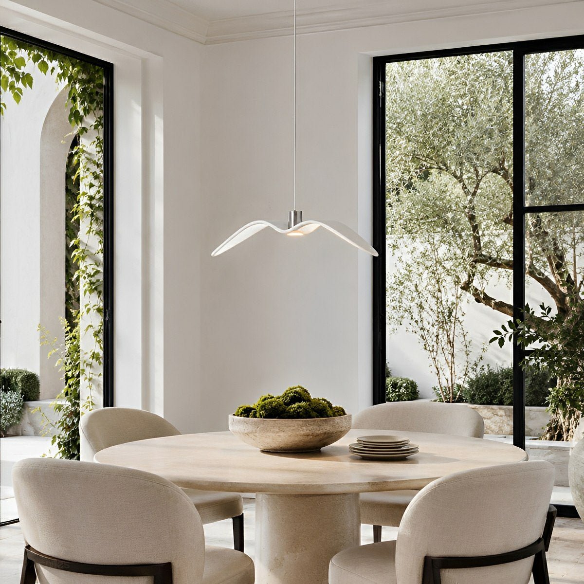Modern Outdoor Waterproof Seagull Bird LED Ceiling Pendant Lights - Glimvale