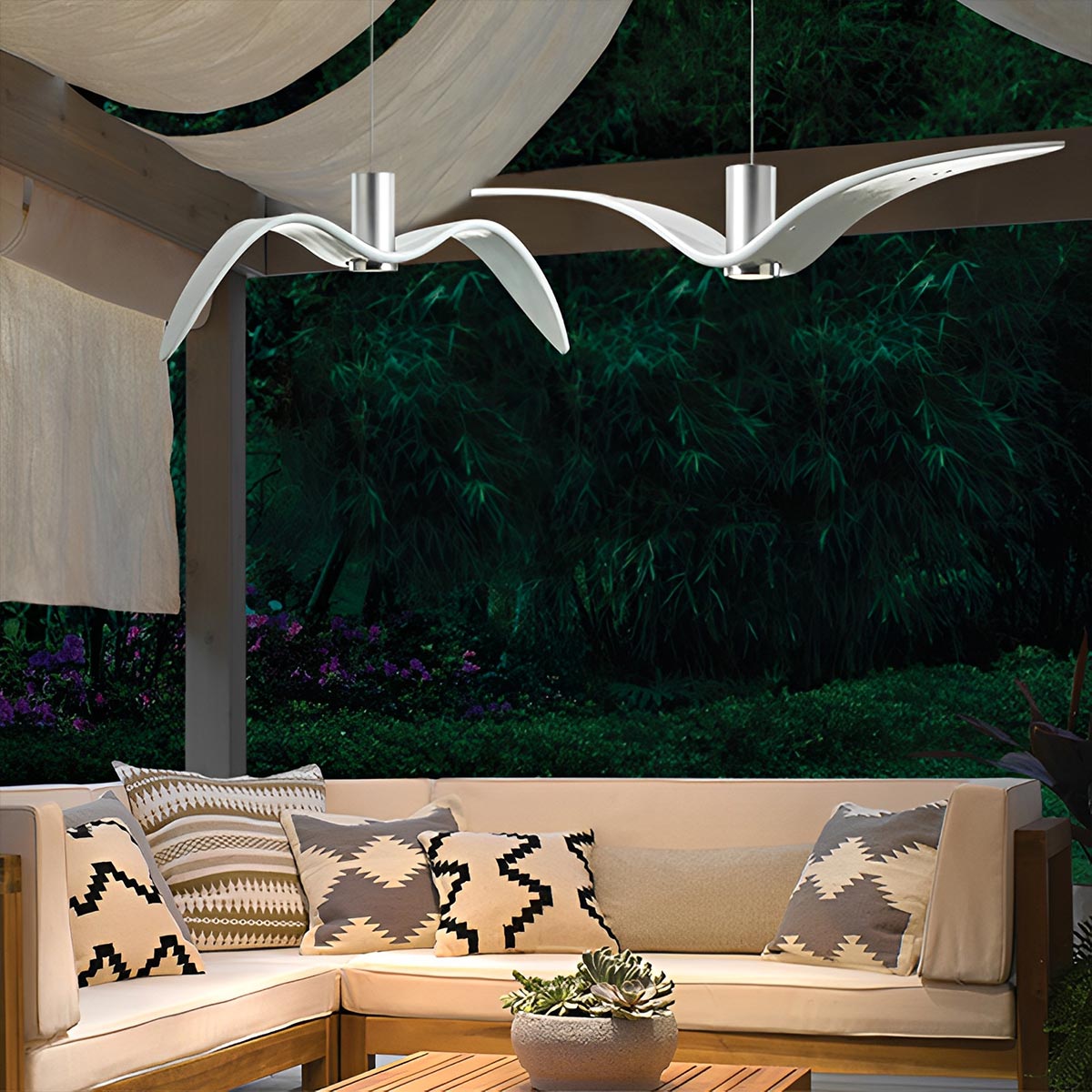 Modern Outdoor Waterproof Seagull Bird LED Ceiling Pendant Lights - Glimvale
