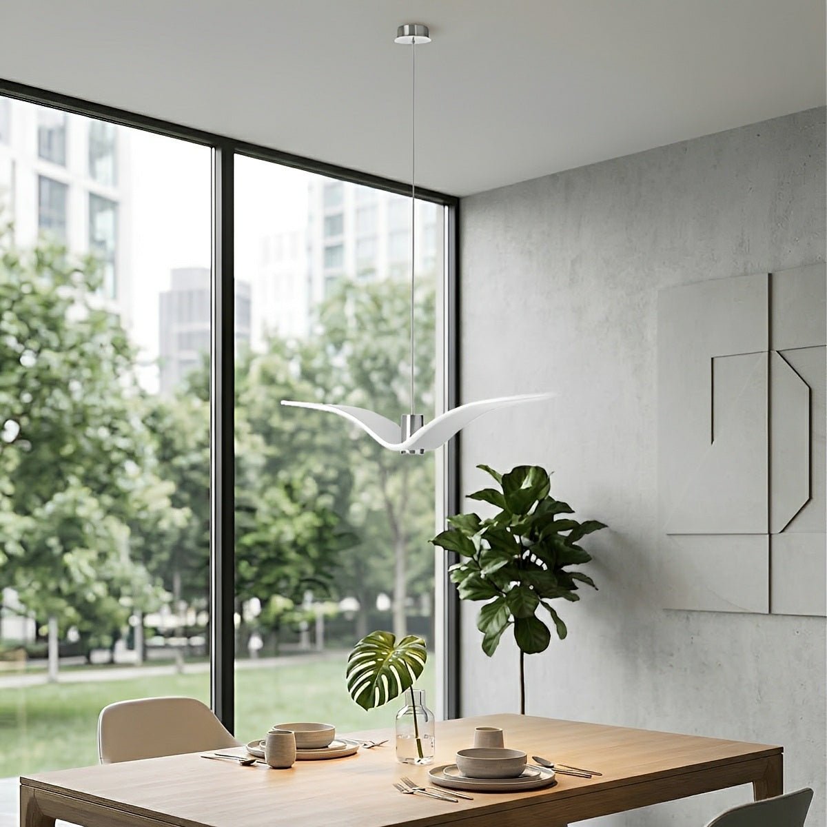 Modern Outdoor Waterproof Seagull Bird LED Ceiling Pendant Lights - Glimvale