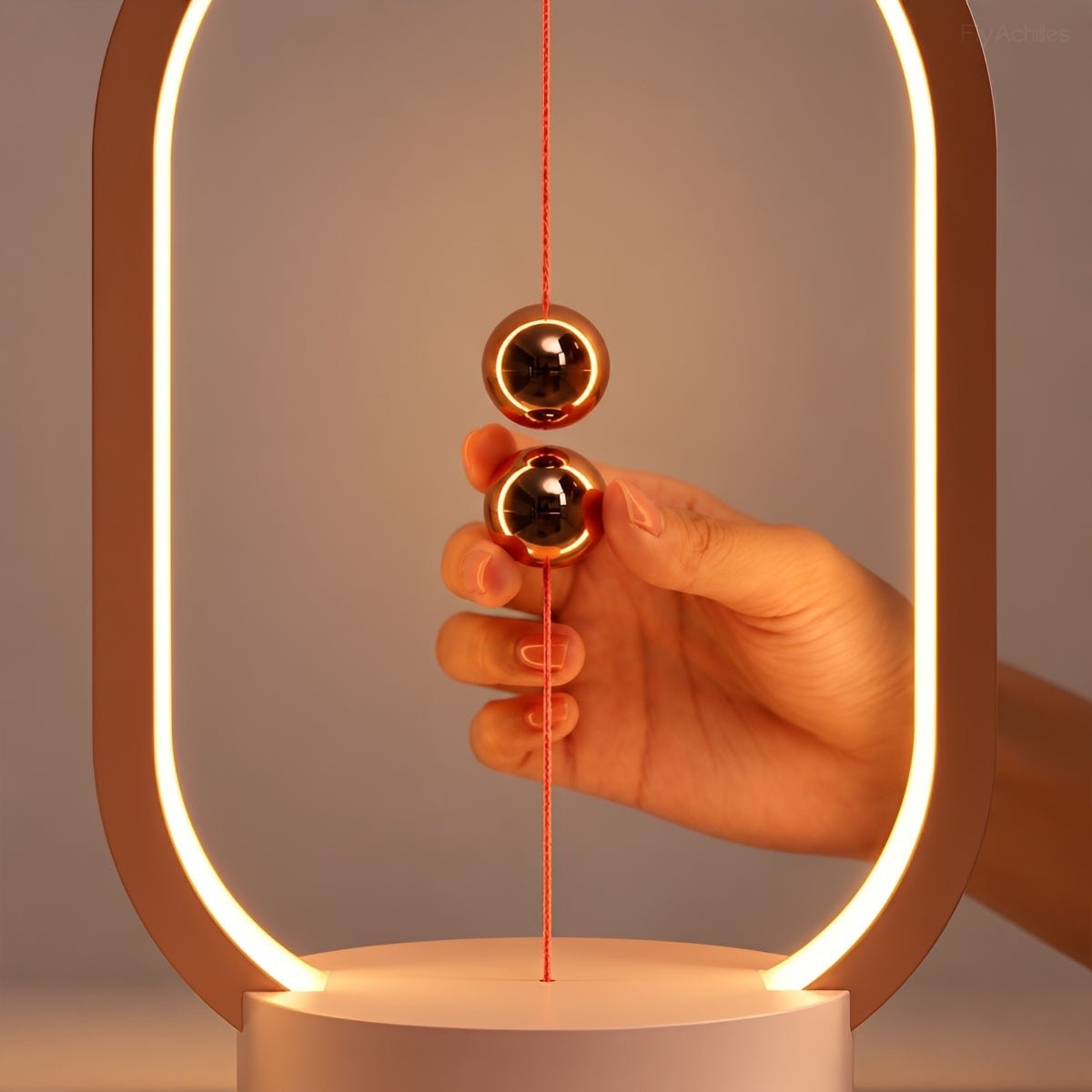 Modern Oval LED Table Lamp Rechargeable Dimmable - Glimvale