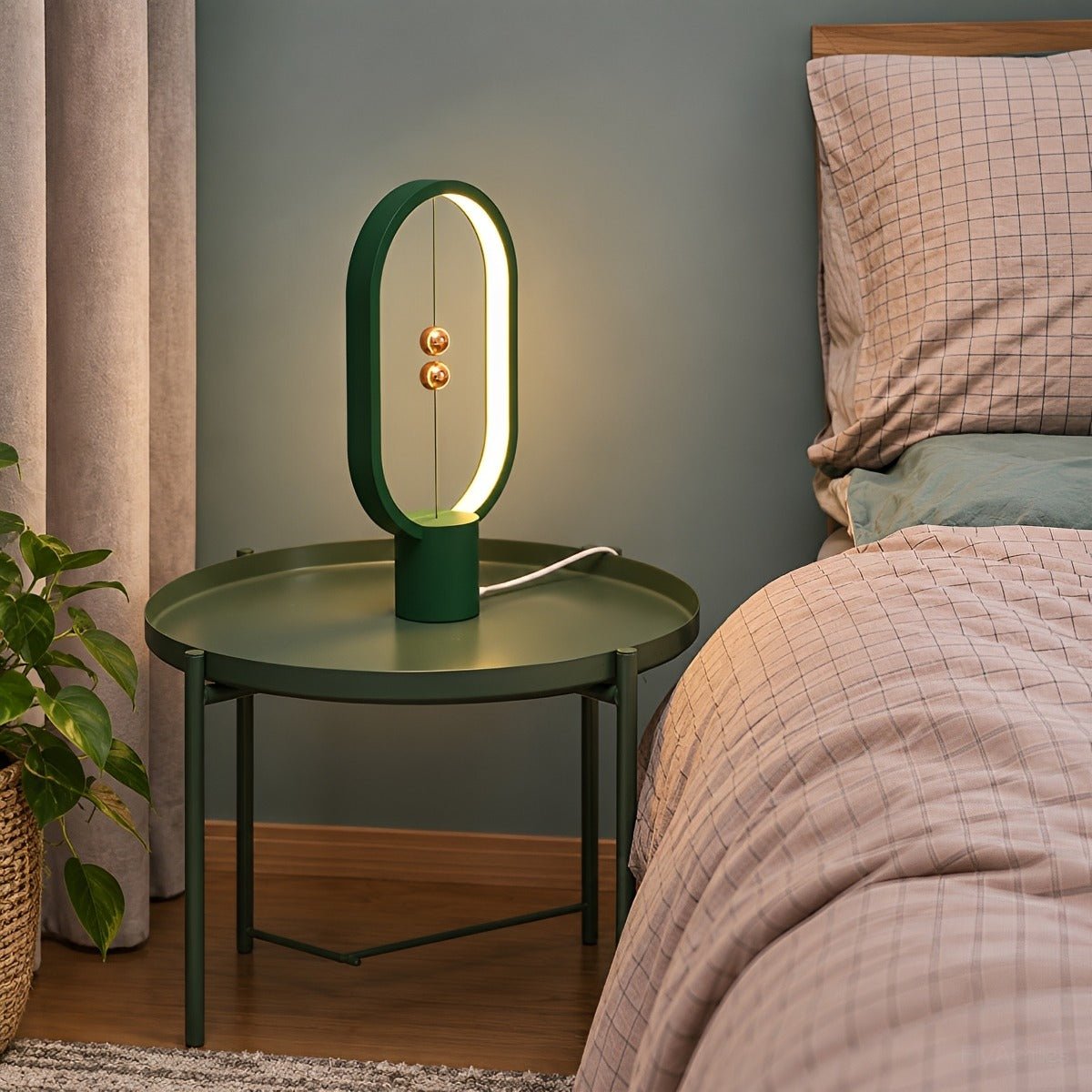 Modern Oval LED Table Lamp Rechargeable Dimmable - Glimvale