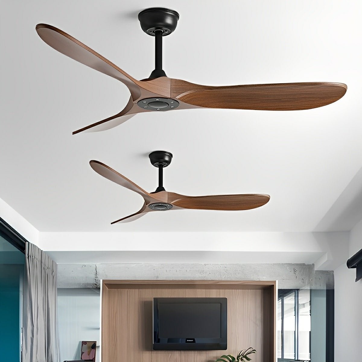 Modern Scandinavian Minimalist DC Motor Reverse Ceiling Fan - Glimvale