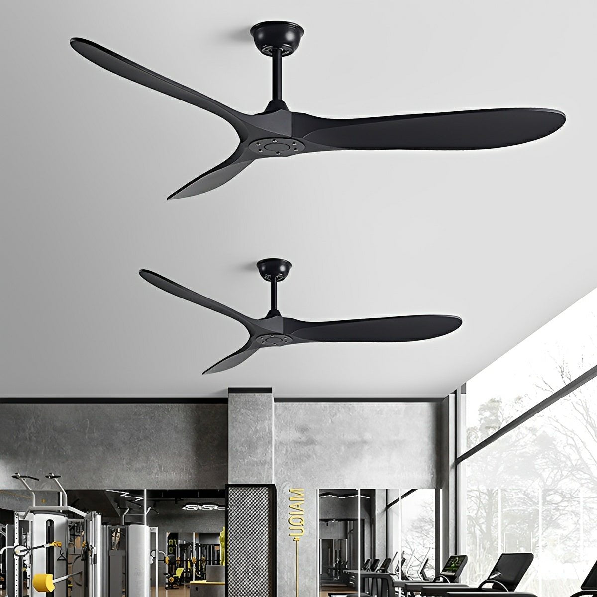 Modern Scandinavian Minimalist DC Motor Reverse Ceiling Fan - Glimvale