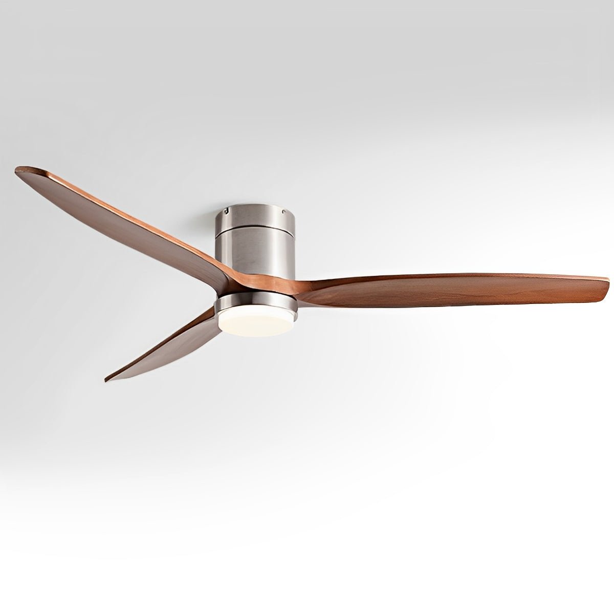 Modern Wood 6 - Speed Reverse Fan Ceiling Fan Light - Glimvale