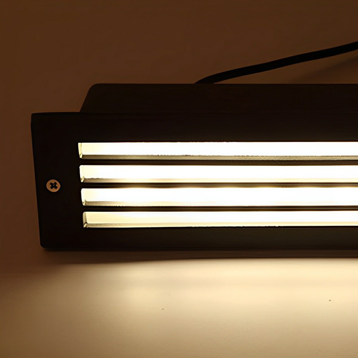 Outdoor Minimalist LED Recessed Stairway Wall Lights - Glimvale