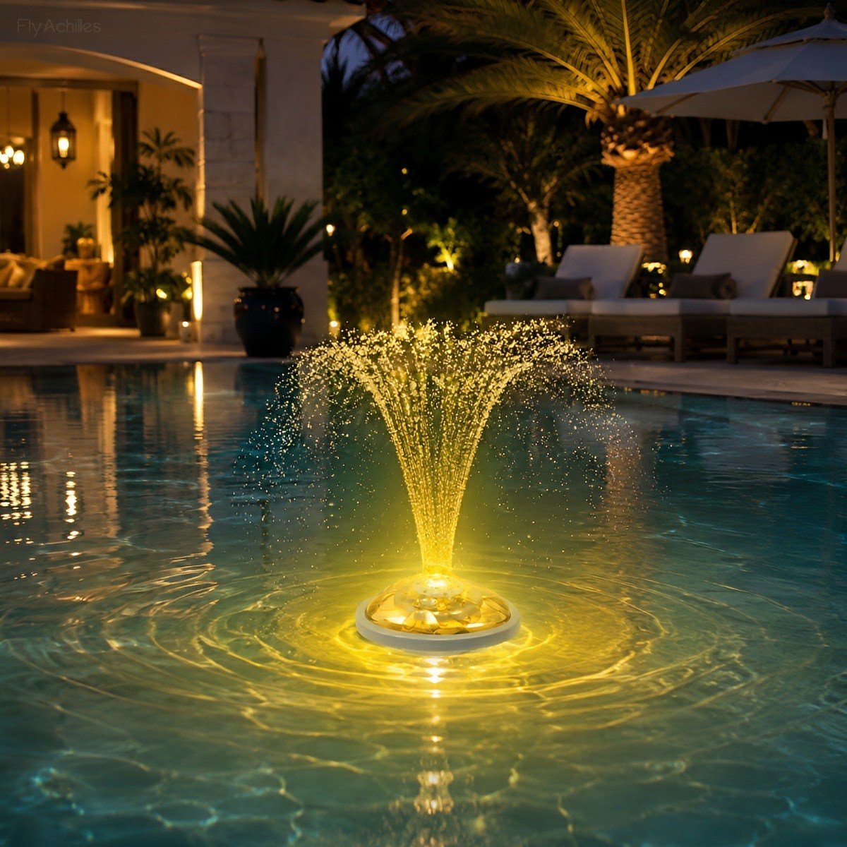 Outdoor RGB Floating Fountain Pool Light - Glimvale