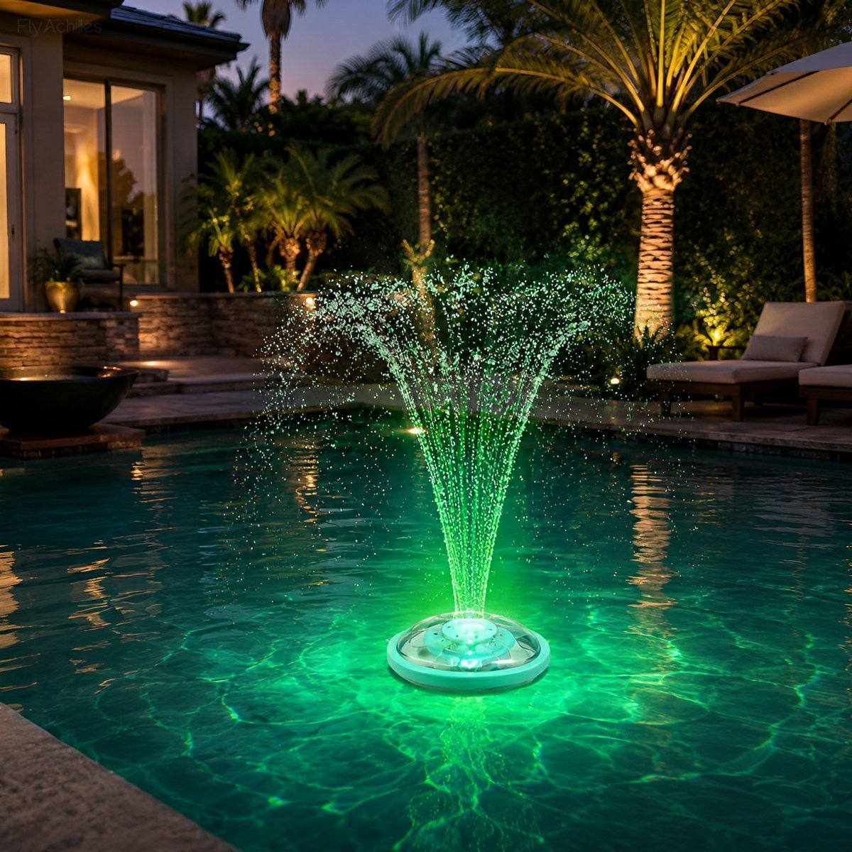 Outdoor RGB Floating Fountain Pool Light - Glimvale