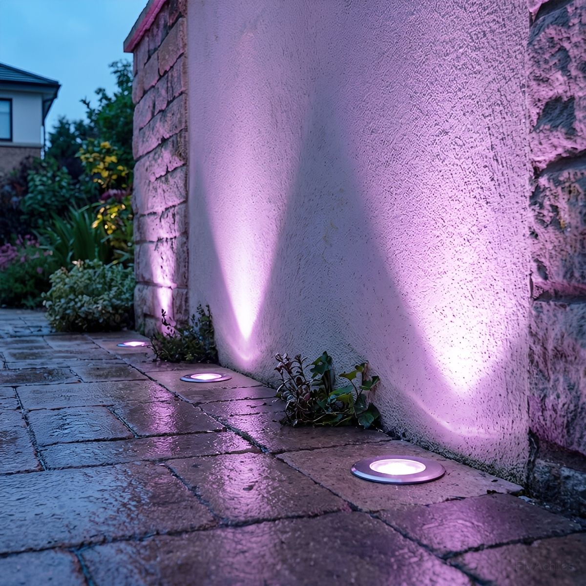 Outdoor Waterproof Recessed In-Ground LED Deck Spot Lights - Glimvale