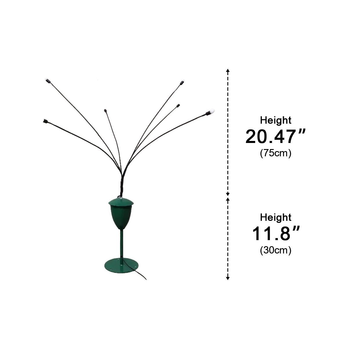 Set of 4 Low Voltage 12V Waterproof 6 - LED Firefly Outdoor Lawn Lights - Glimvale