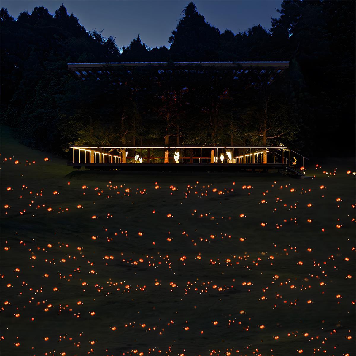 Set of 4 Low Voltage Waterproof 6 - LED Firefly Outdoor Lawn Lights 12V - Glimvale