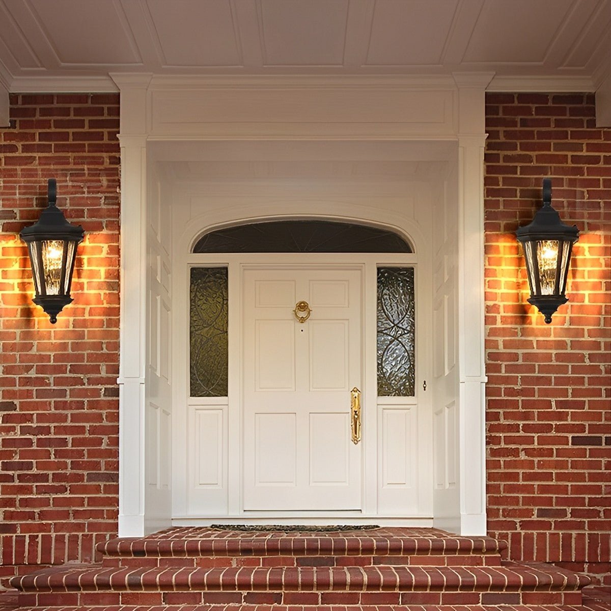 Vintage Rustic Waterproof Outdoor LED Porch Wall Lights - Glimvale