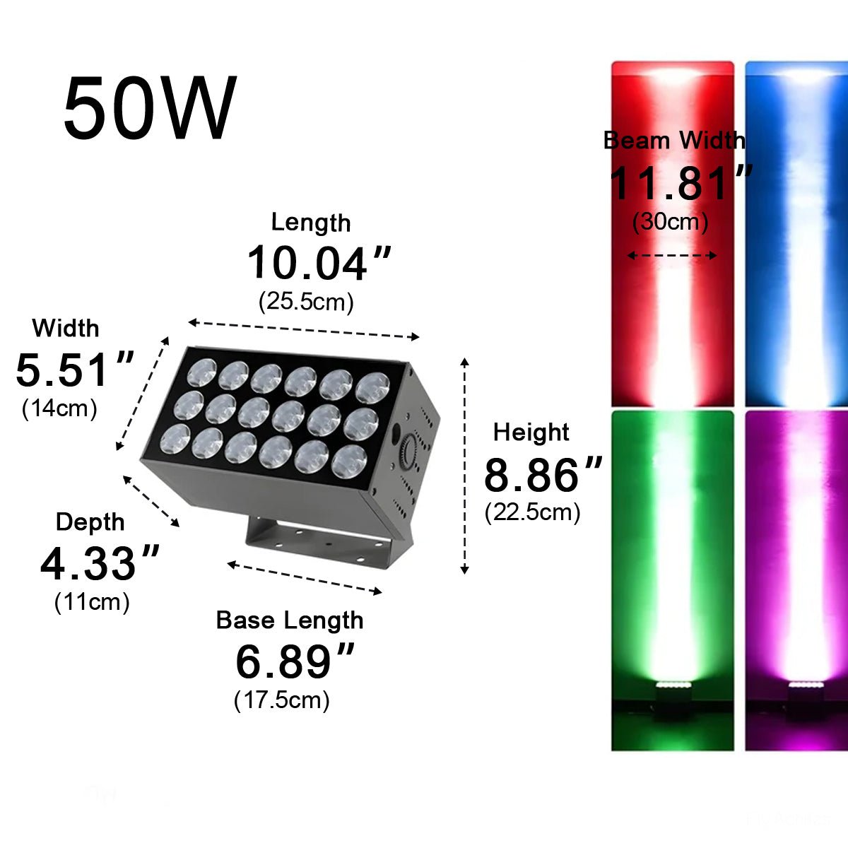 Waterproof IP65 LED Modern Outdoor Wall Lights Spotlight Lighting - Glimvale