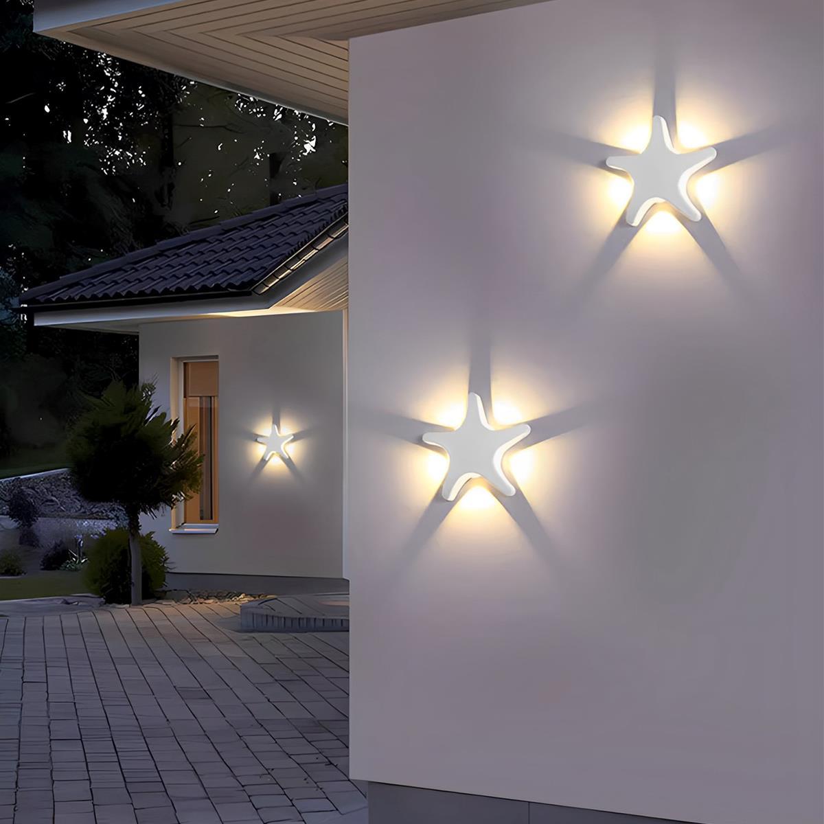 Waterproof Modern Animal Shape Outdoor LED Wall Lights - Glimvale