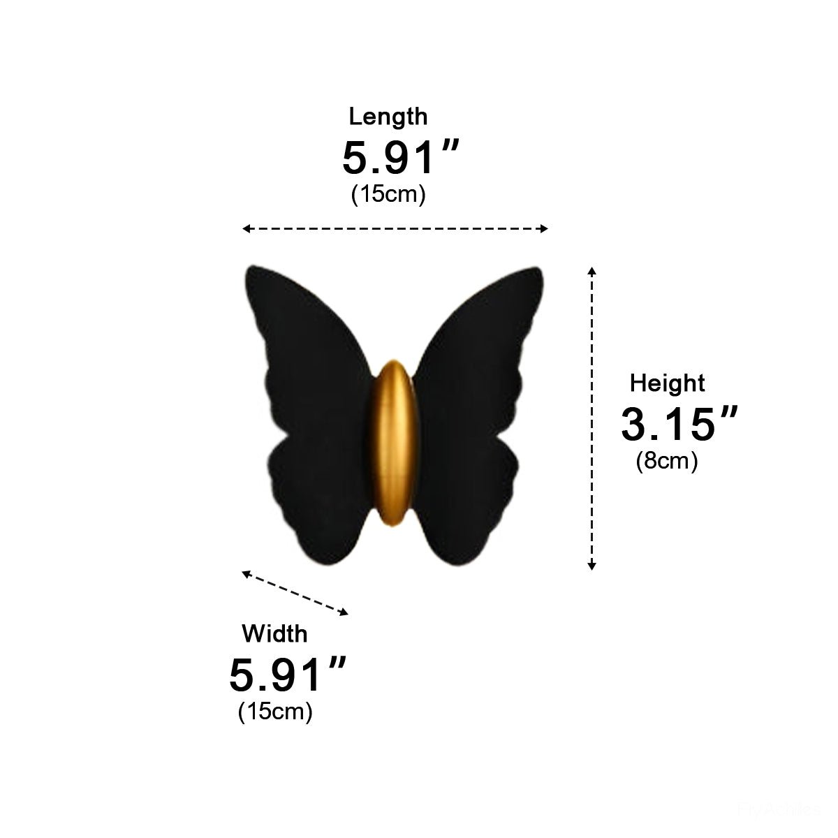Waterproof Modern Animal Shape Outdoor LED Wall Lights - Glimvale