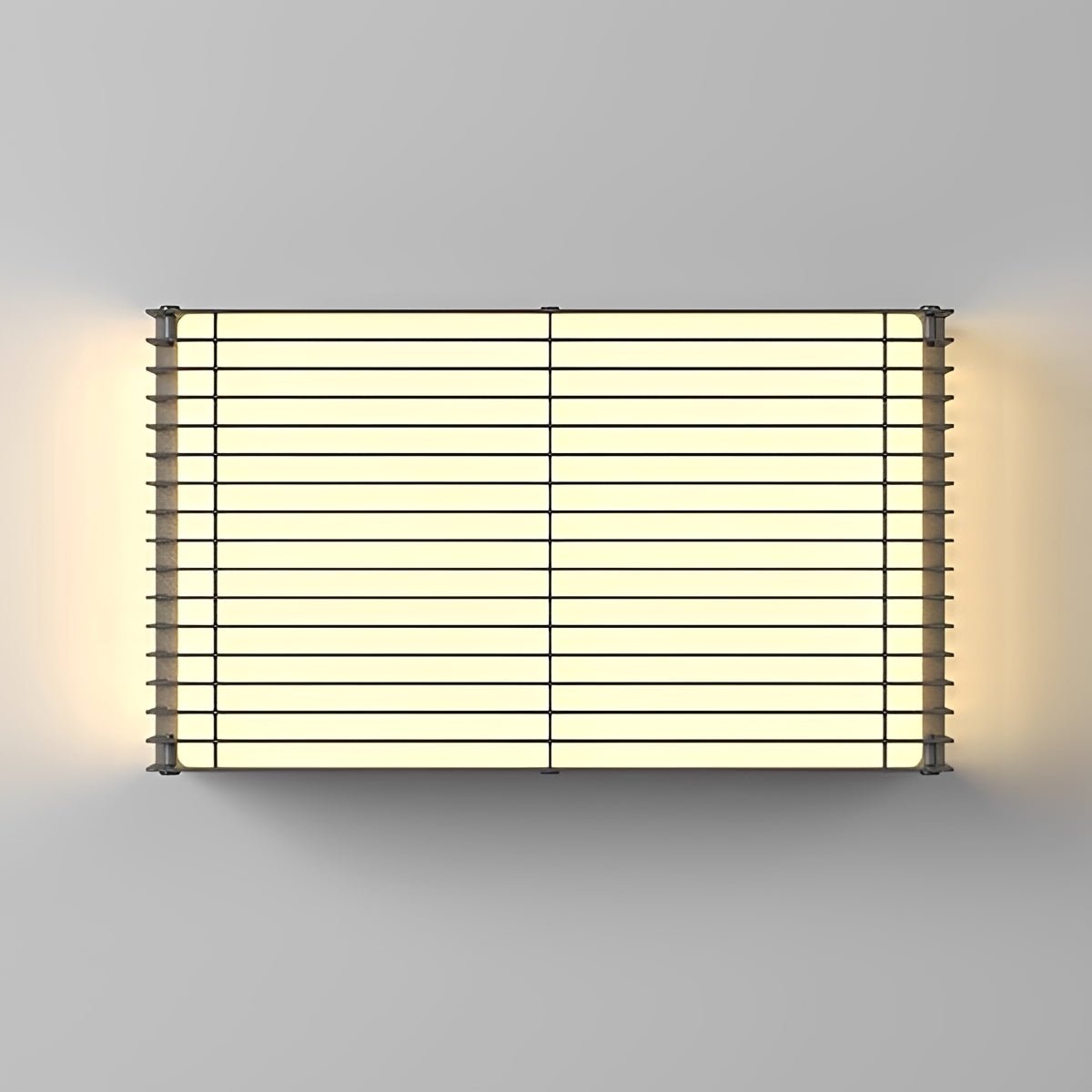 Waterproof Modern Louvered LED Outdoor Wall Light - Glimvale