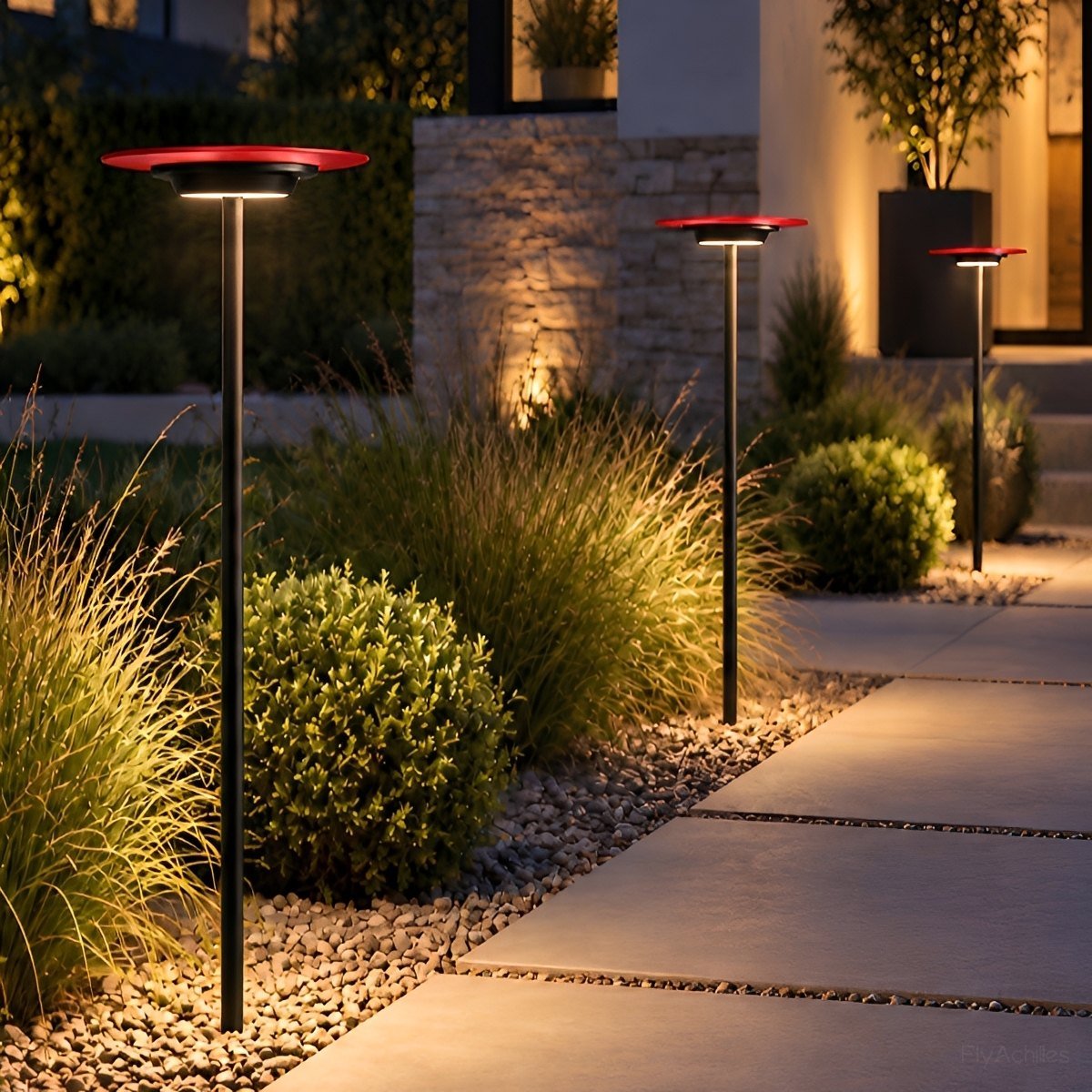 Waterproof Modern Mushroom LED Landscape Outdoor Path Light - Glimvale