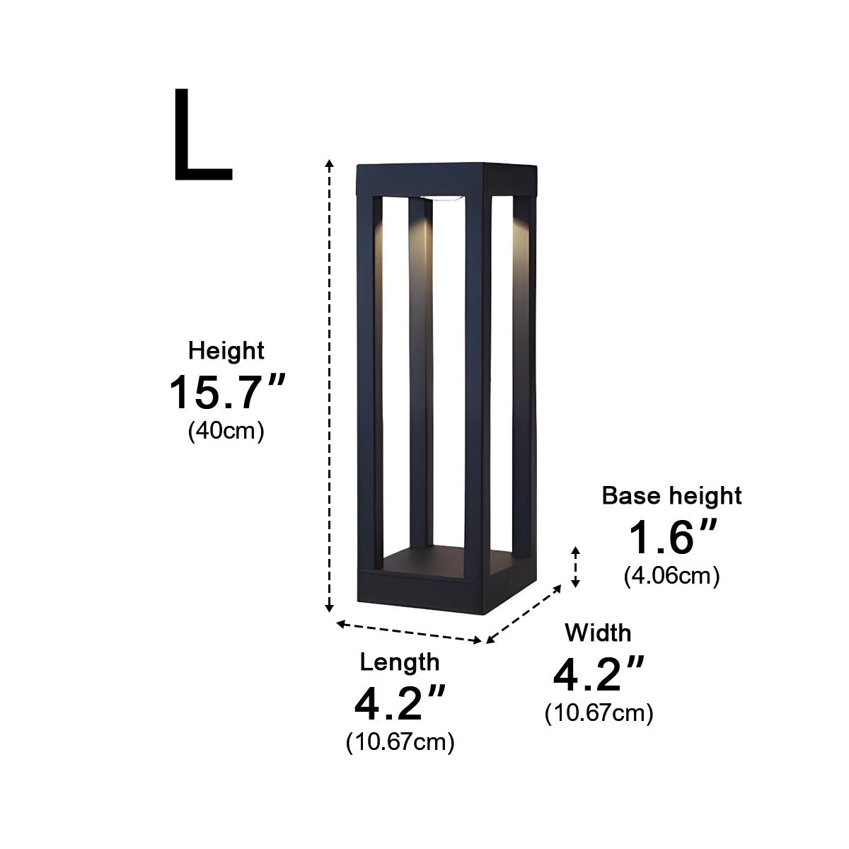 Waterproof Outdoor Garden LED Lawn Lamp Bollard Path Lights - Glimvale