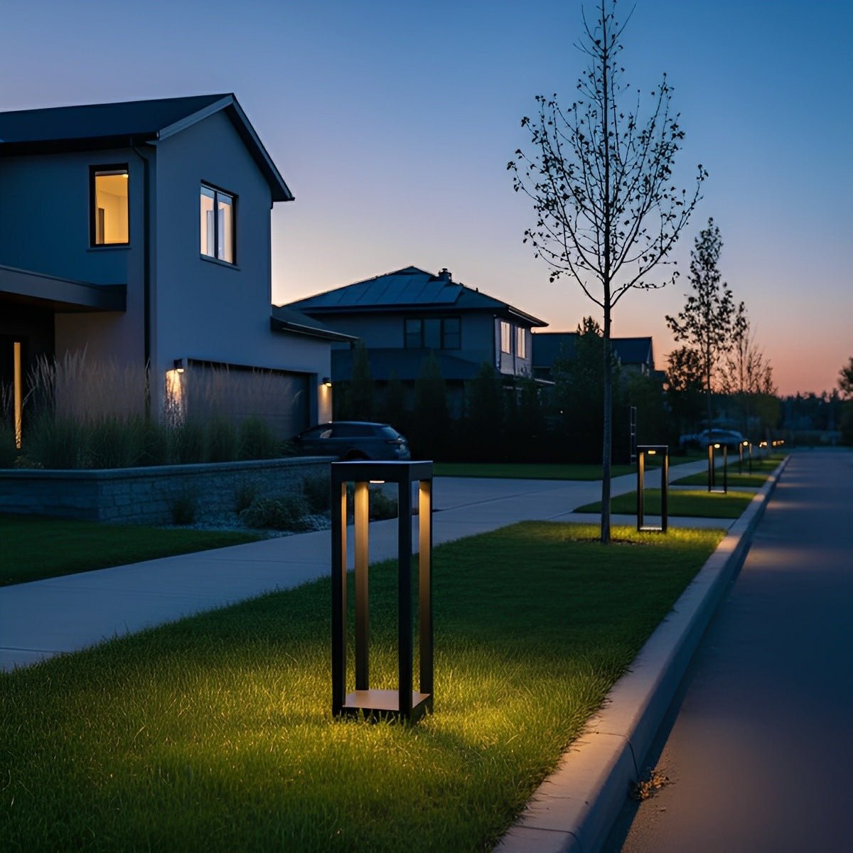 Waterproof Outdoor Garden LED Lawn Lamp Bollard Path Lights - Glimvale
