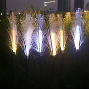 10pcs Solar Waterproof Simulated Reed Fiber Optic Outdoor Lawn Lights - Glimvale