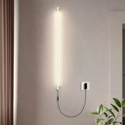 360° Rotatable Modern Minimalist Plug - in LED Long Strip Lights Wall Light