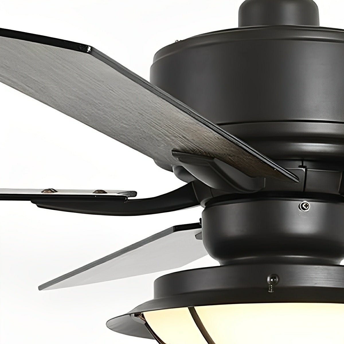 52" Classic Outdoor DC Motor Reverse Ceiling Fan Light - Glimvale