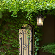 Ancient Rome Rustic Cross Waterproof Outdoor LED Lantern Pendant Lights - Glimvale