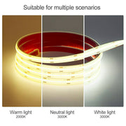 DC 24V Waterproof Underwater Outdoor Recessed COB Flexible Linear Lights 39.37 '' - Glimvale