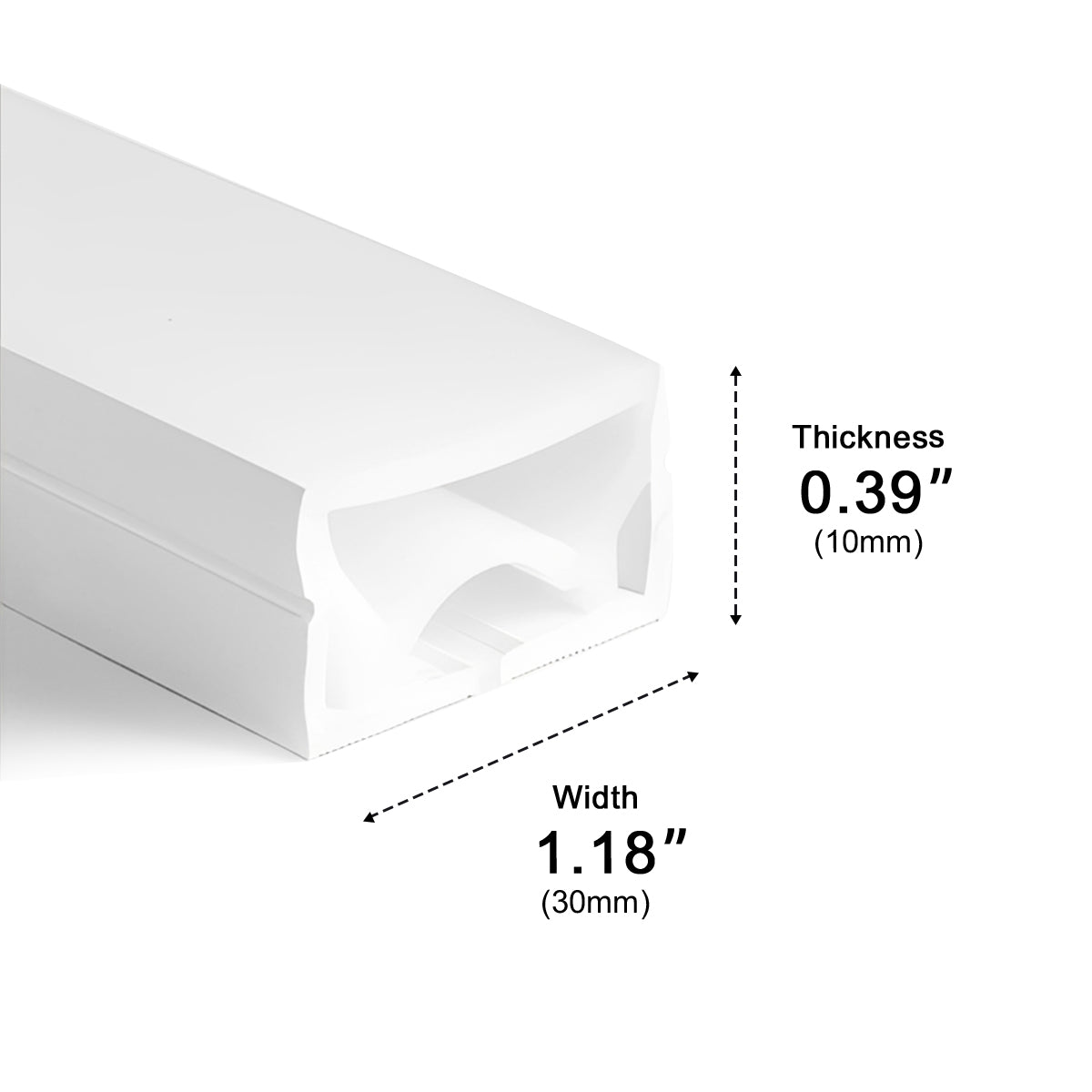 DIY Plug In Waterproof Recessed LED Flexible Linear Light - Glimvale