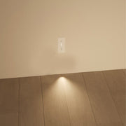 Indoor Minimalist Motion Sensor LED Recessed Stairway Wall Light - Glimvale