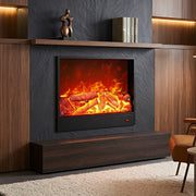 Modern 3D LED Flame Wall Fireplace Light Ambient Lighting - Glimvale
