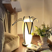 Modern Banana Design Plug In LED Floor Lamp Art Decor - Glimvale