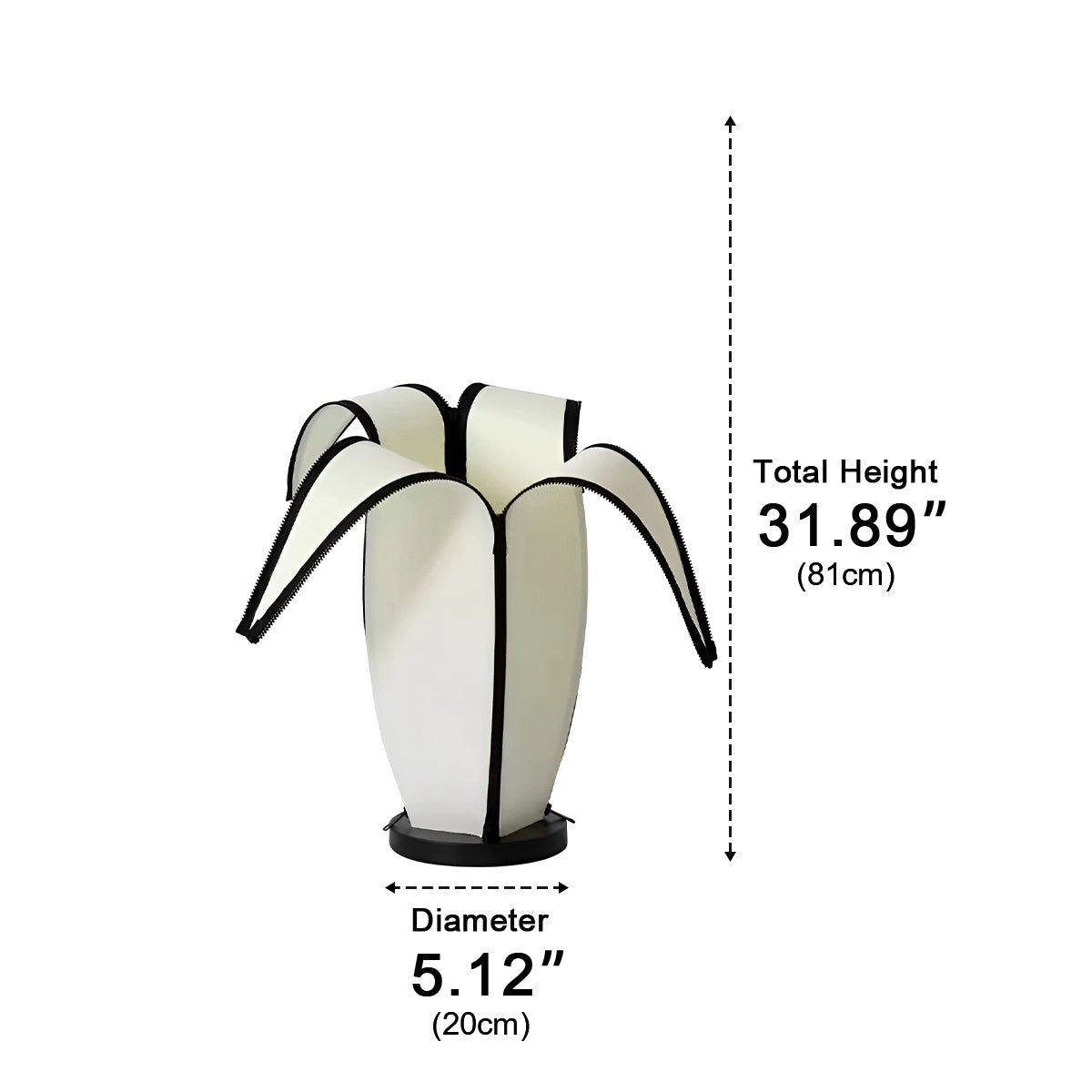Modern Banana Design Plug In LED Floor Lamp Art Decor - Glimvale