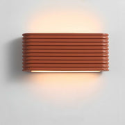 Modern Cream Style Solid Rectangular LED Indoor Wall Sconce - Glimvale