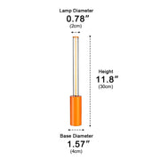 Modern Cylinder Dimmable LED Table Lamp Ambient Light - Glimvale