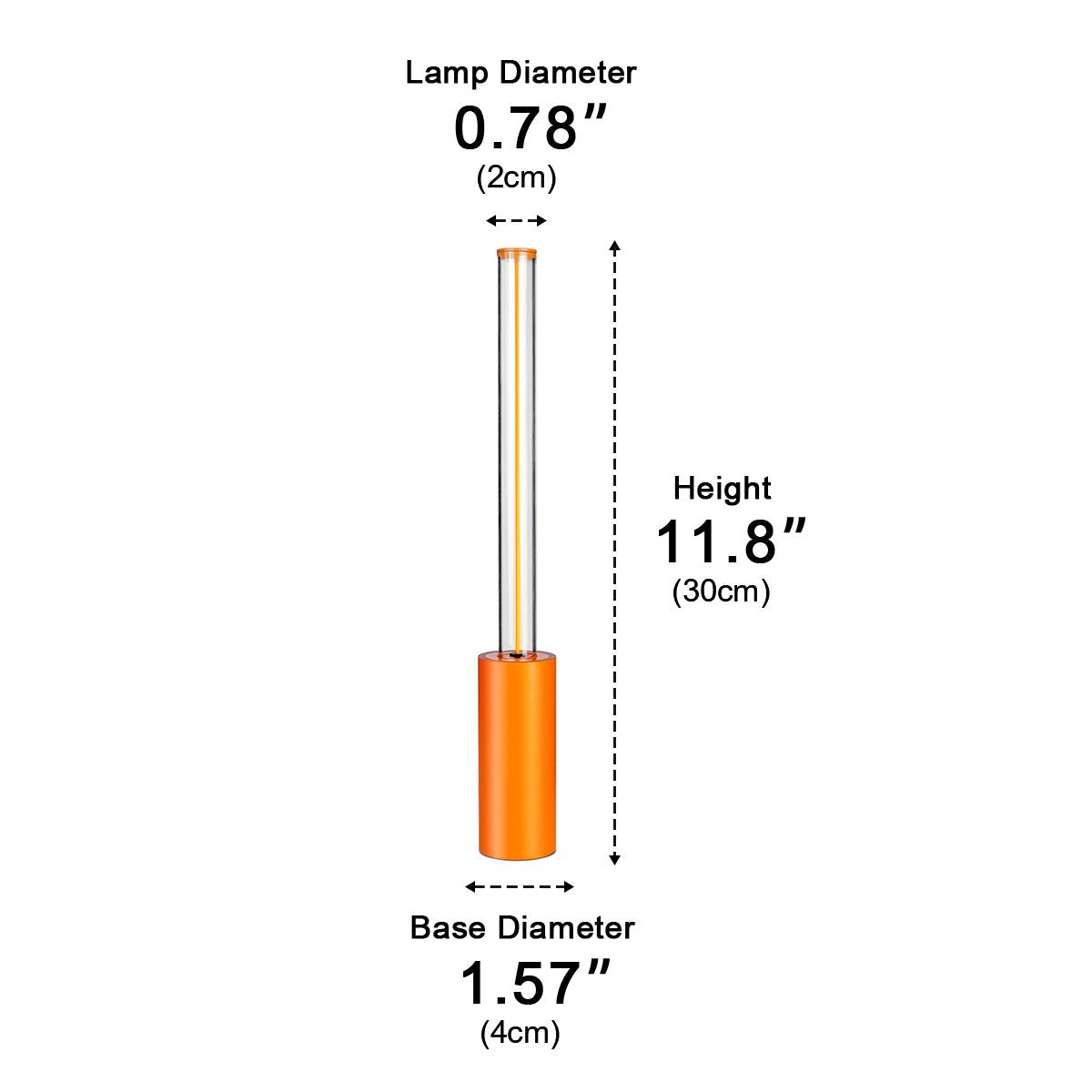 Modern Cylinder Dimmable LED Table Lamp Ambient Light - Glimvale