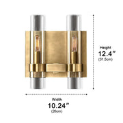 Modern Cylinder Industrial Indoor Wall Sconces - Glimvale
