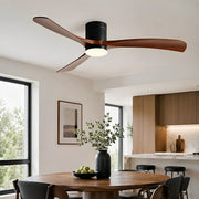 Modern Dimmable Ceiling Fan with Light - Glimvale